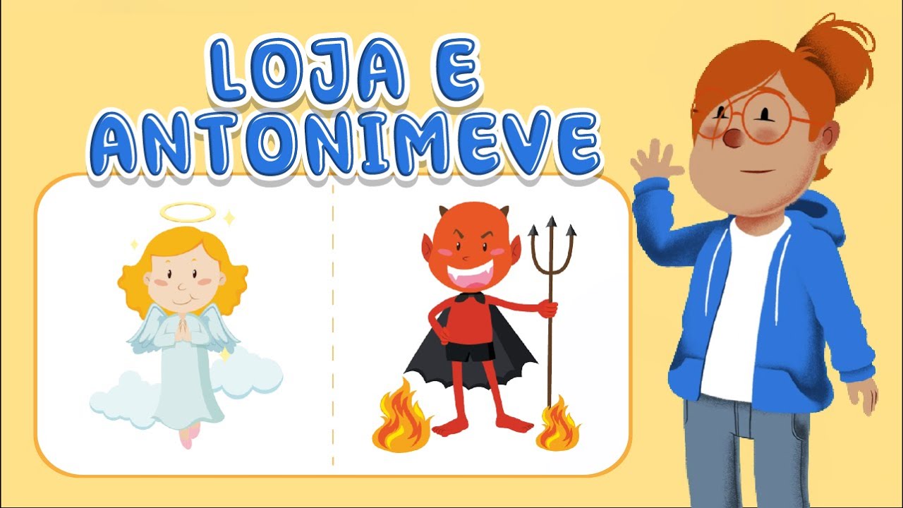 Gjej t&euml; Kund&euml;rtat / Antonimet - Lojra Edukative p&euml;r F&euml;mij&euml;