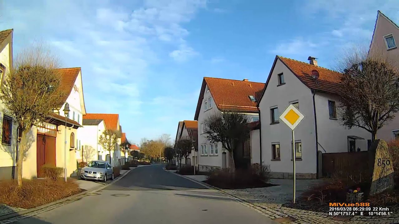 D: Löhrieth. Stadt Bad Neustadt a.d.Saale. Landkreis Rhön-Grabfeld. Ortsdurchfahrt. März 2016
