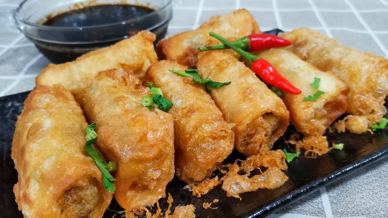 Popia Bergedil sedap & mudah #popgedil