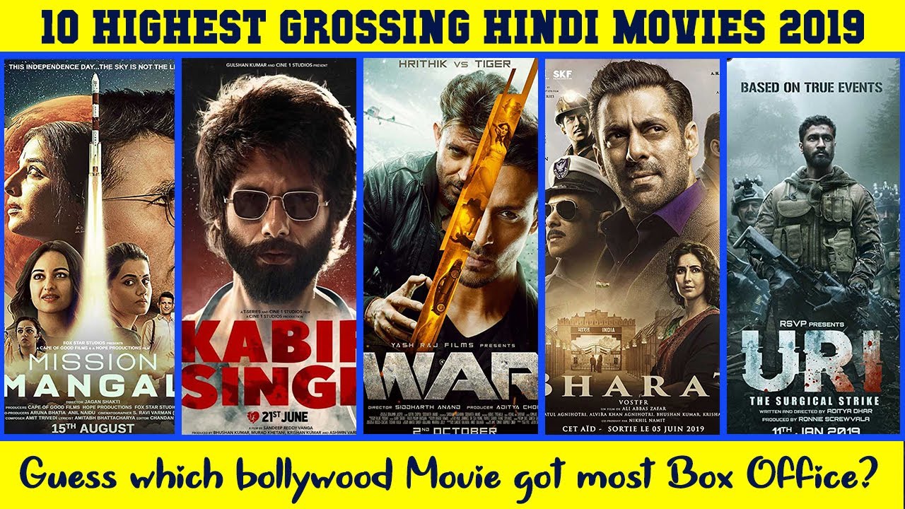 10 Highest Grossing Hindi Movies 2019 | Top Box Office Bollywood Movies 2019 | Highest Earning Movie