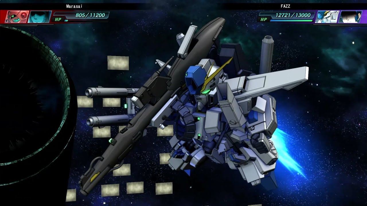 SD Gundam G Gen Genesis - FA-010A FAZZ (Earth Federation Soldier) (0087)