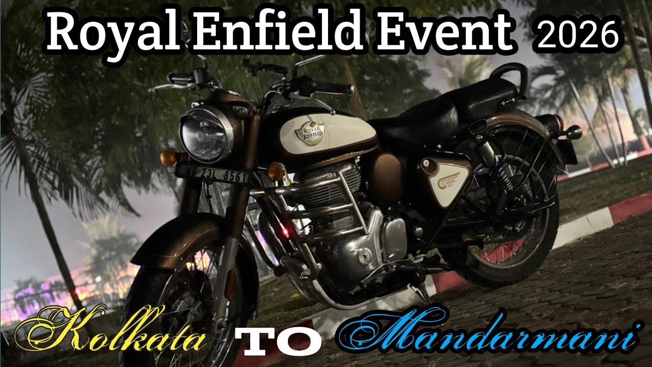 Royal Enfield Organised An Event 2026 ❤️‍🔥| Kolkata To Mandarmani Royal Enfield Group Ride😱|2M Views