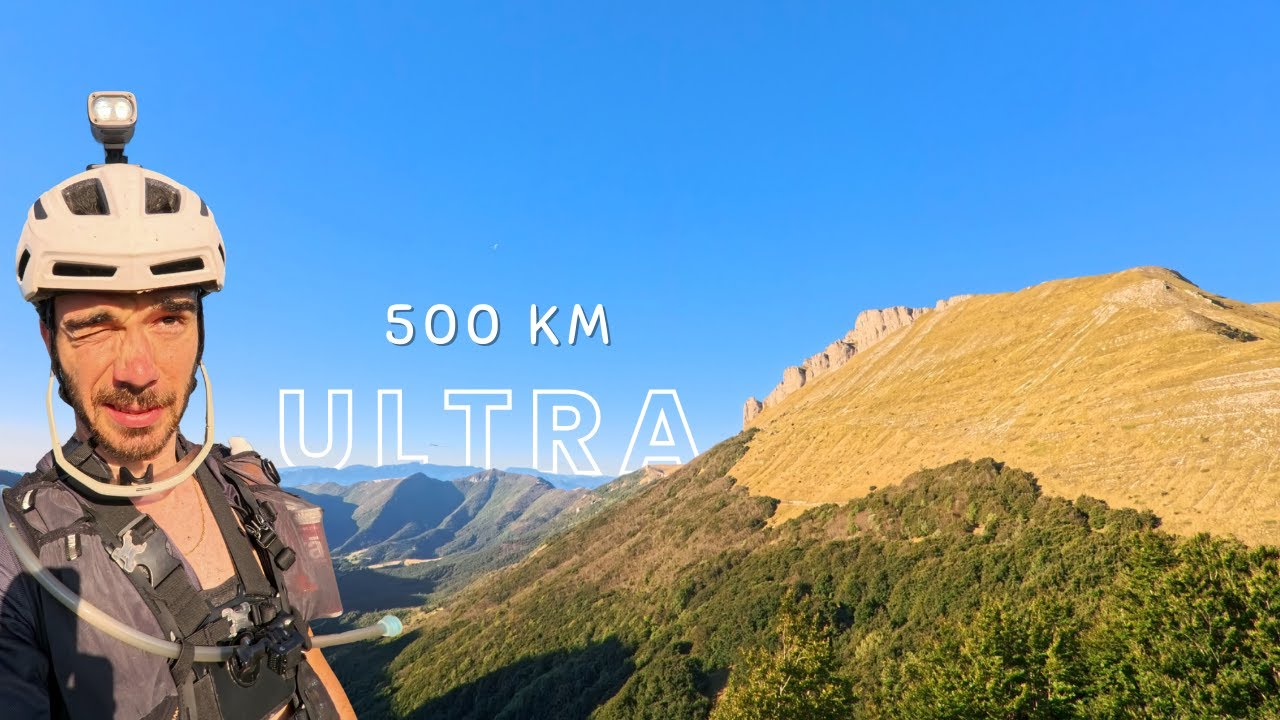 ULTRA 500 km à vélo _ Je me perds 2 fois, je crève un pneu... Mais que le Vercors est beau !