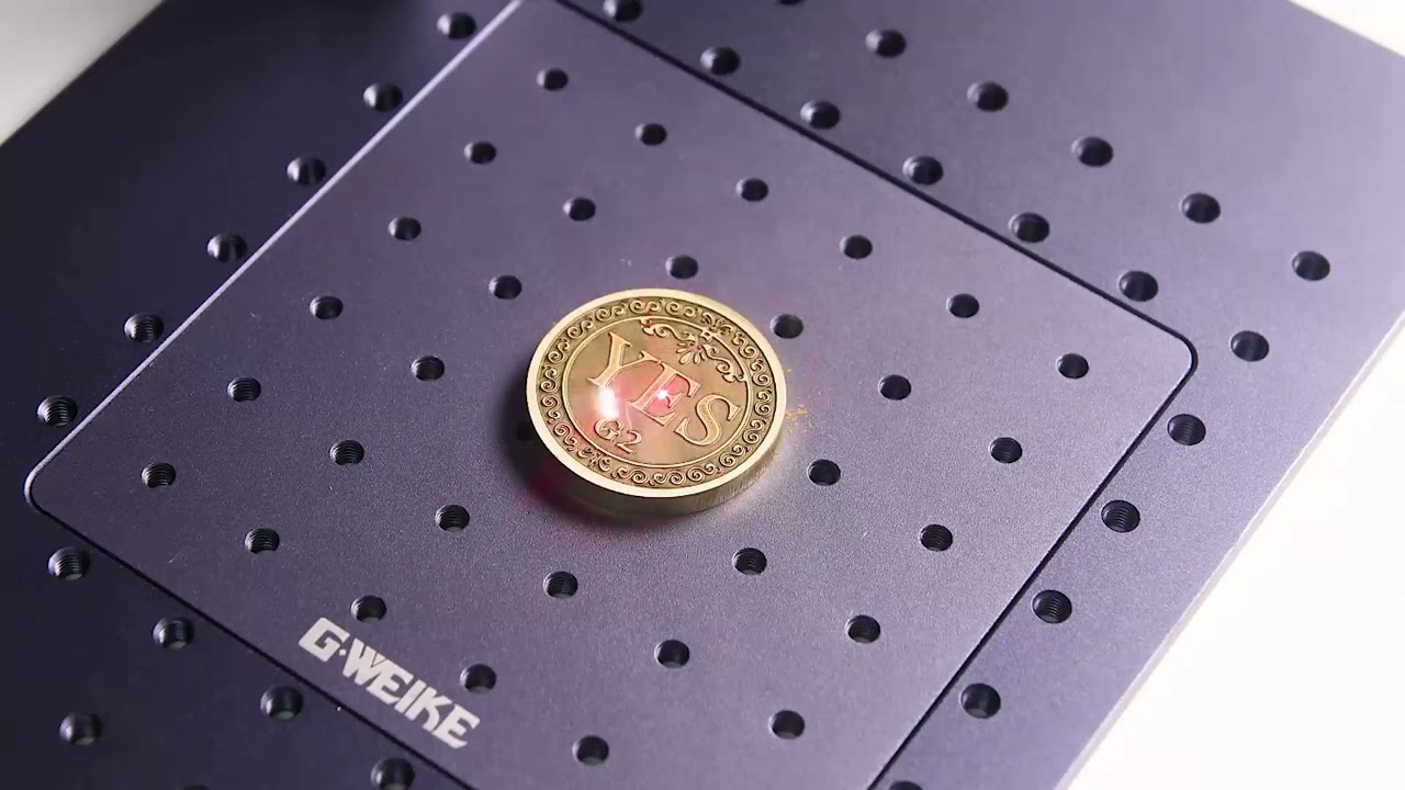 Gweike G2 Deeply Engraving Brass Coin !