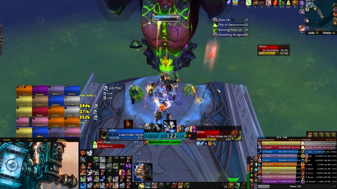 Krosus Mythic | Shaman (Enhancement - DD) PoV | Northwind | Nighthold