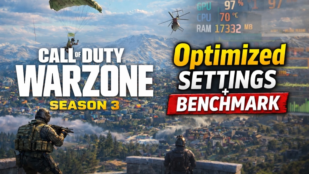 RTX 3080 + 9800X3D vs. WARZONE in 1080p Optimized Settings - Pretty Good Performance?