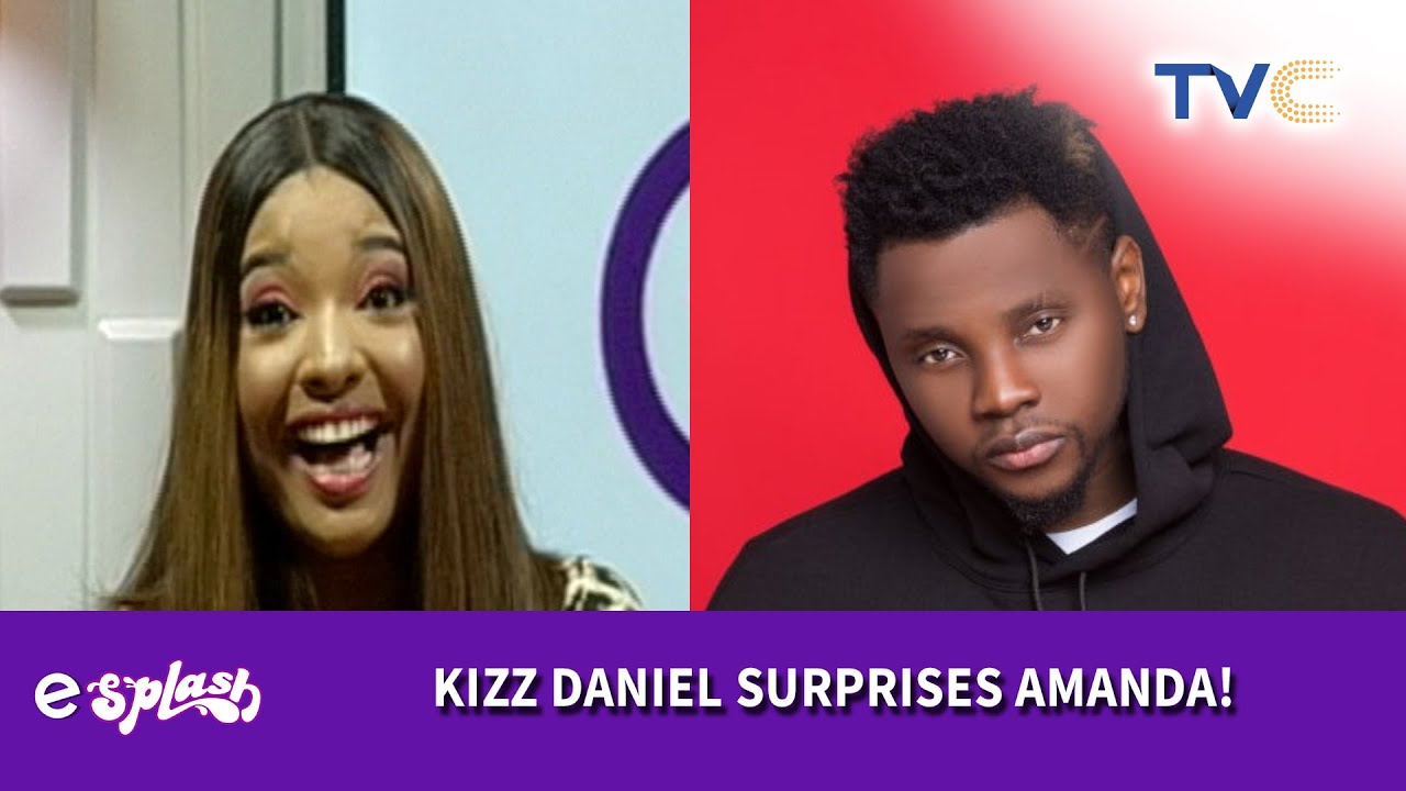 Amanda's Crush, Kizz Daniel Surprised Her On Live TV