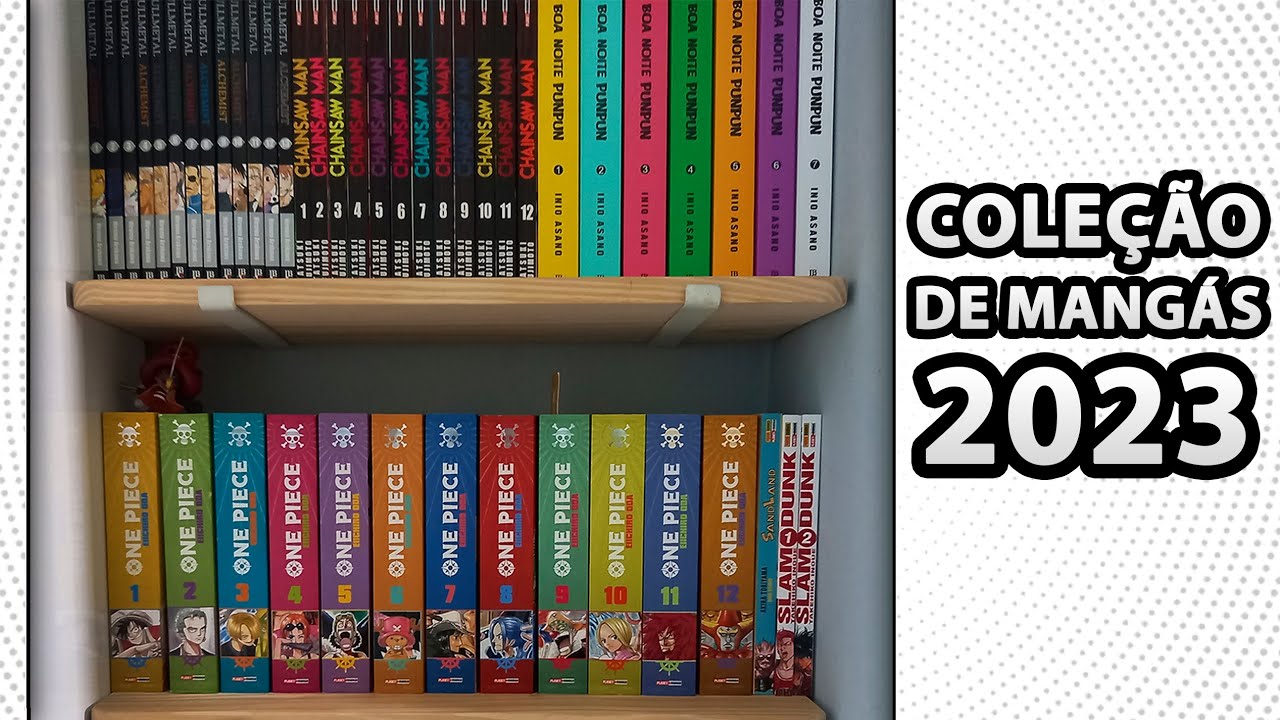 Minha Coleção de Mangás em 2023