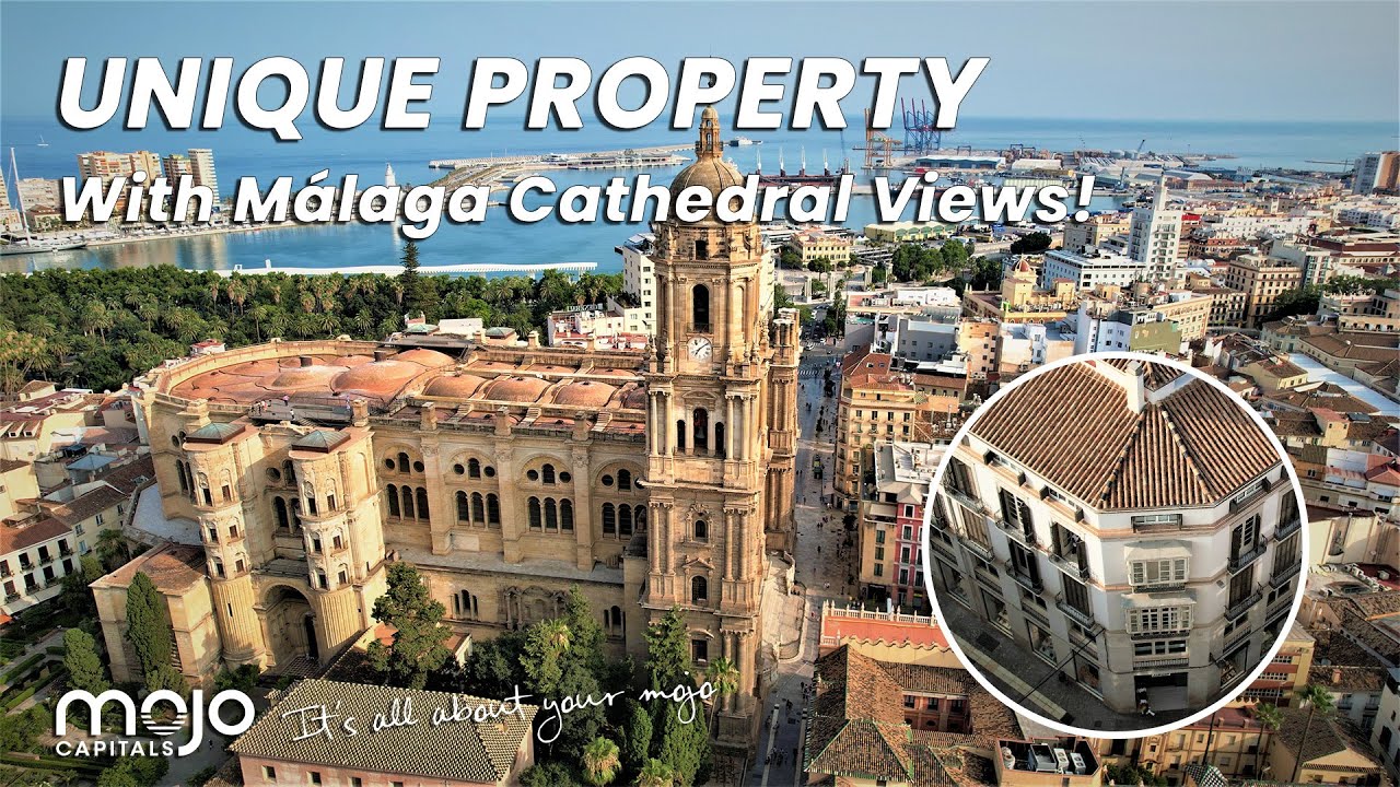 A UNIQUE Property with views of M&aacute;laga Cathedral for sale in M&aacute;laga Centre!