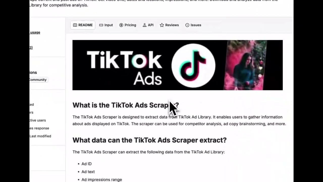 How to Scrape TikTok Ads at Scale Using TikTok Ad Library + Apify