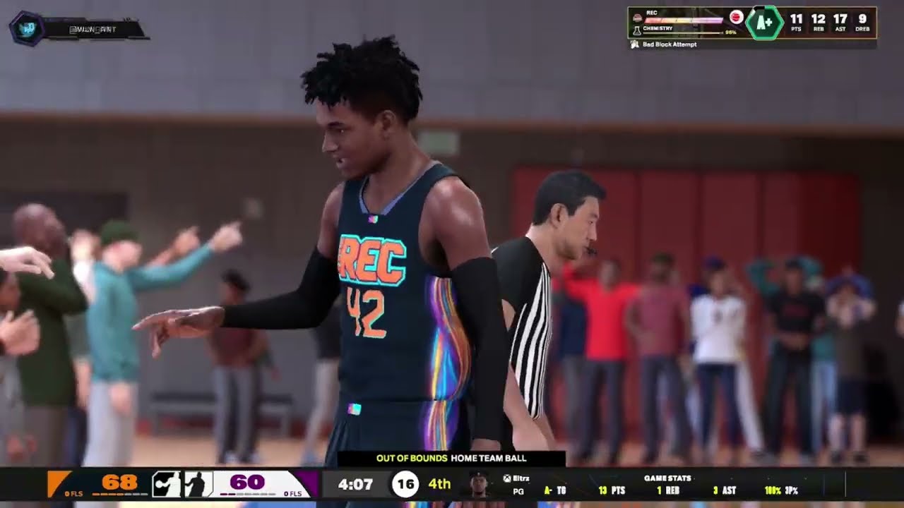 Q 41!!! ANT TRIPLE DOUBLE!!! NBA2K26 THE REC!