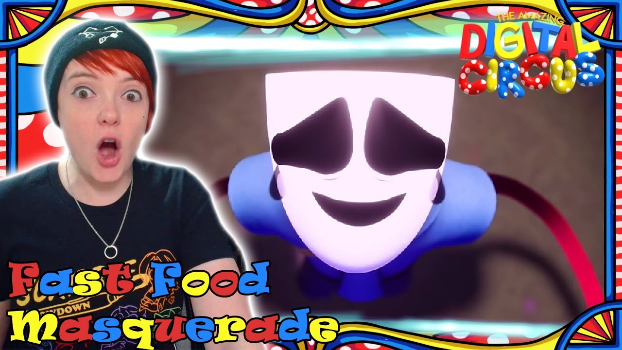 WHAT DOES IT MEAN?!?! The Amazing Digital Circus 1x04 Episode 4: Fast Food Masquerade Reaction