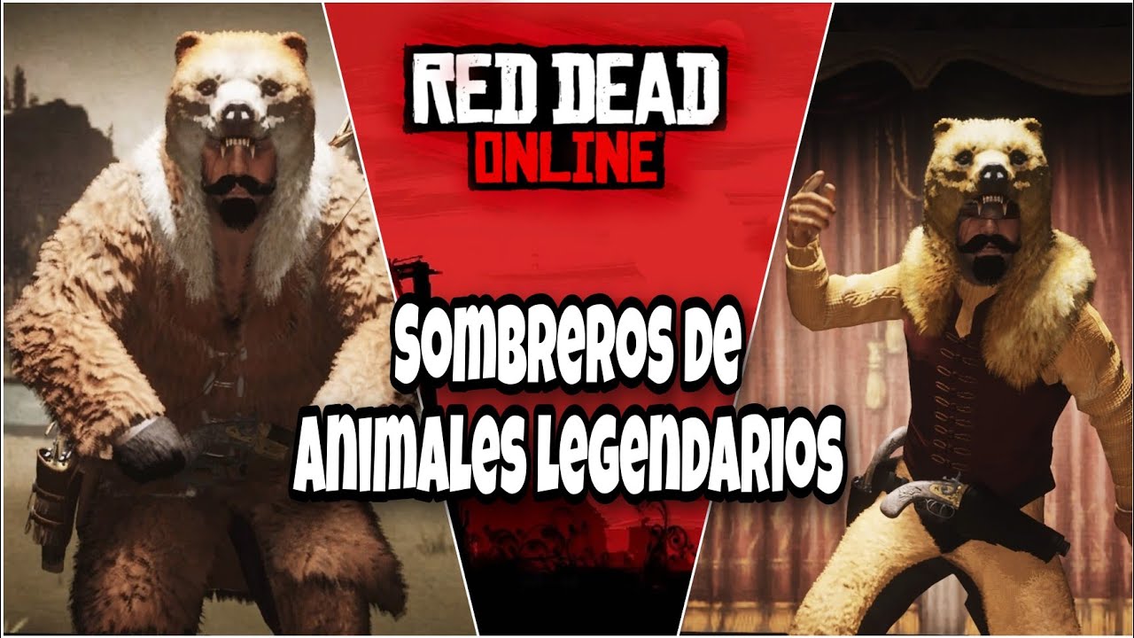 Truco ¿Como bugear los sombreros de animales legendarios? (glitch de sombreros)Red Dead online