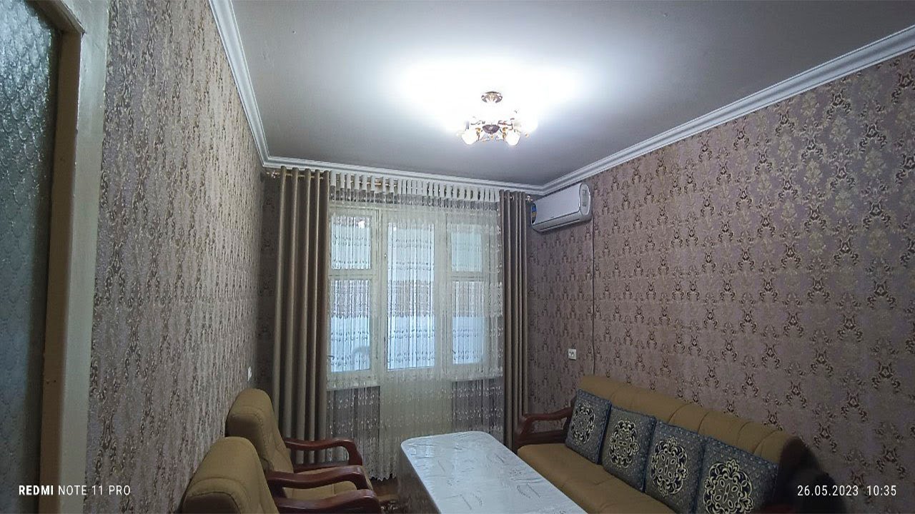 ЭЬлон№3736  2 хонали ўрта подезд, янги план. Фарғона ш. Фрунзискийда жойлашган.