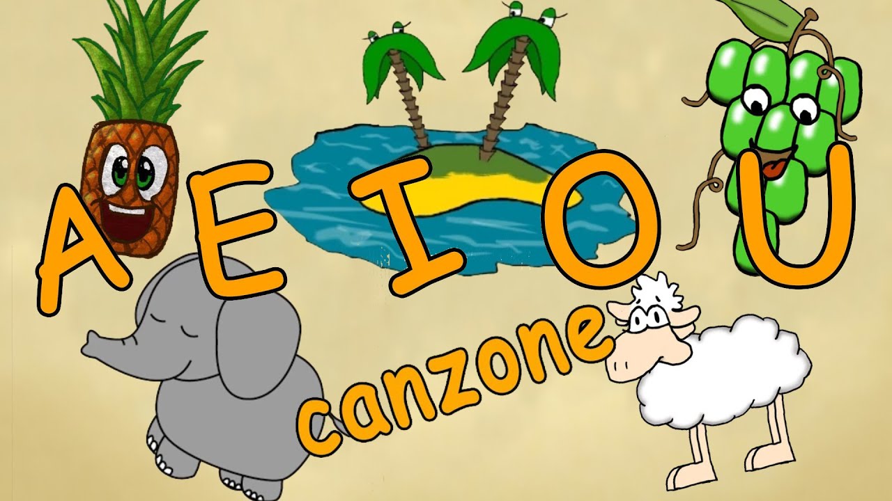 IL CANTO DELLE VOCALI IN ITALIANO