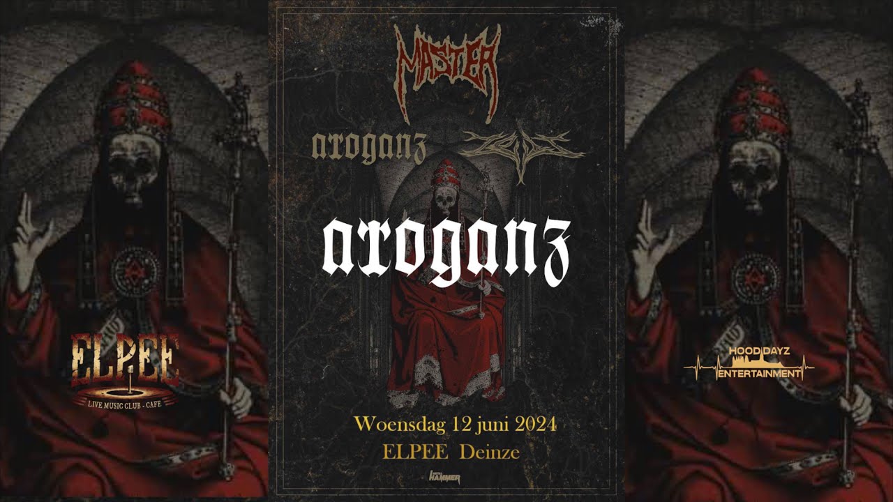Elpee Music Club Deize - 12 Juni 2024 - Triple Death Threat Tour - Arroganz - Death Metal