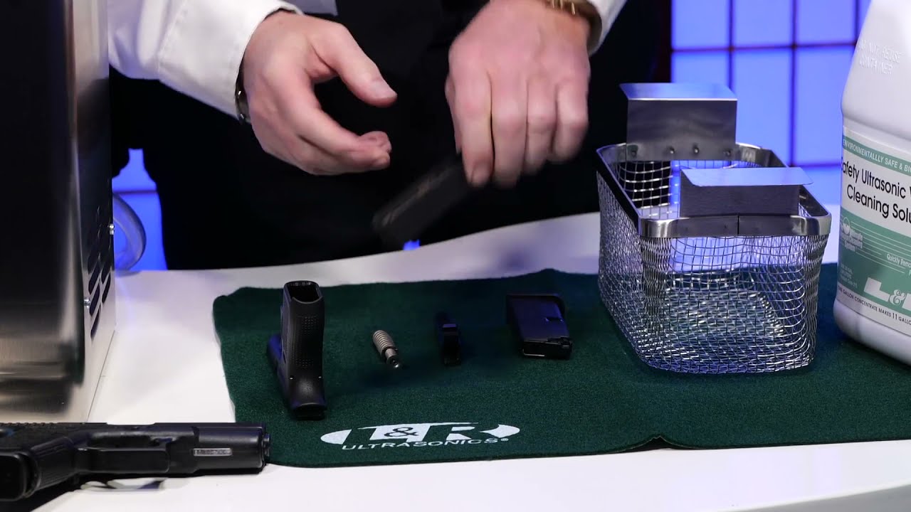 How to clean you gun using the L&R Quantrex&reg; 360 Ultrasonic Cleaning Machine