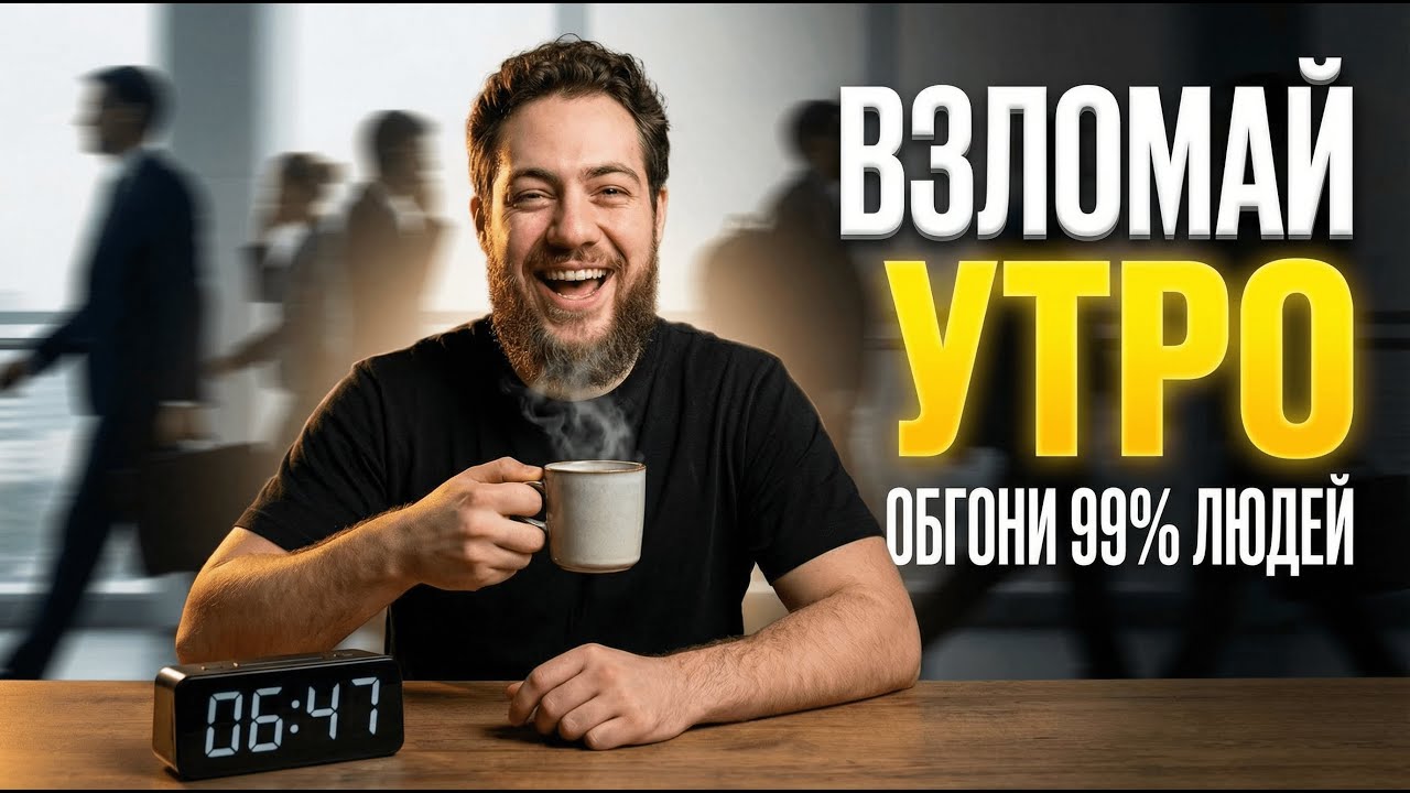 Как Начать Утро, чтобы быть Впереди 98% Людей