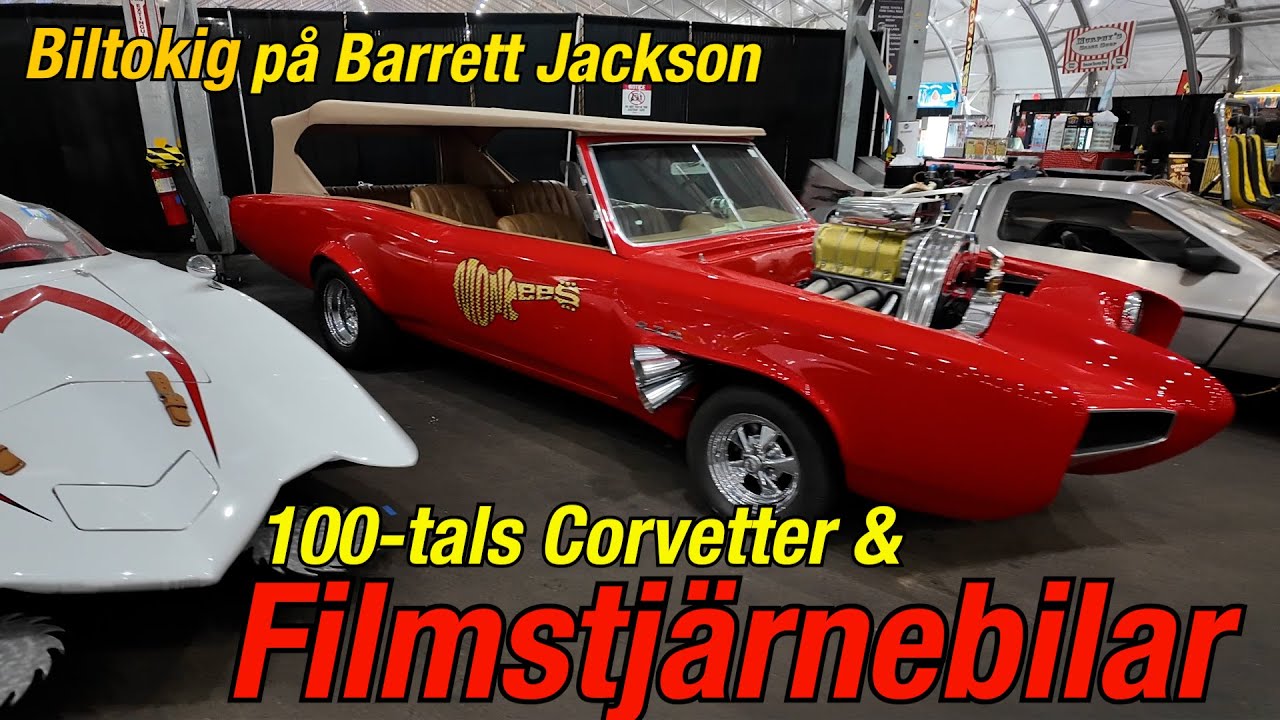 Auction Week: Filmstjärnebilar o muskelbilar