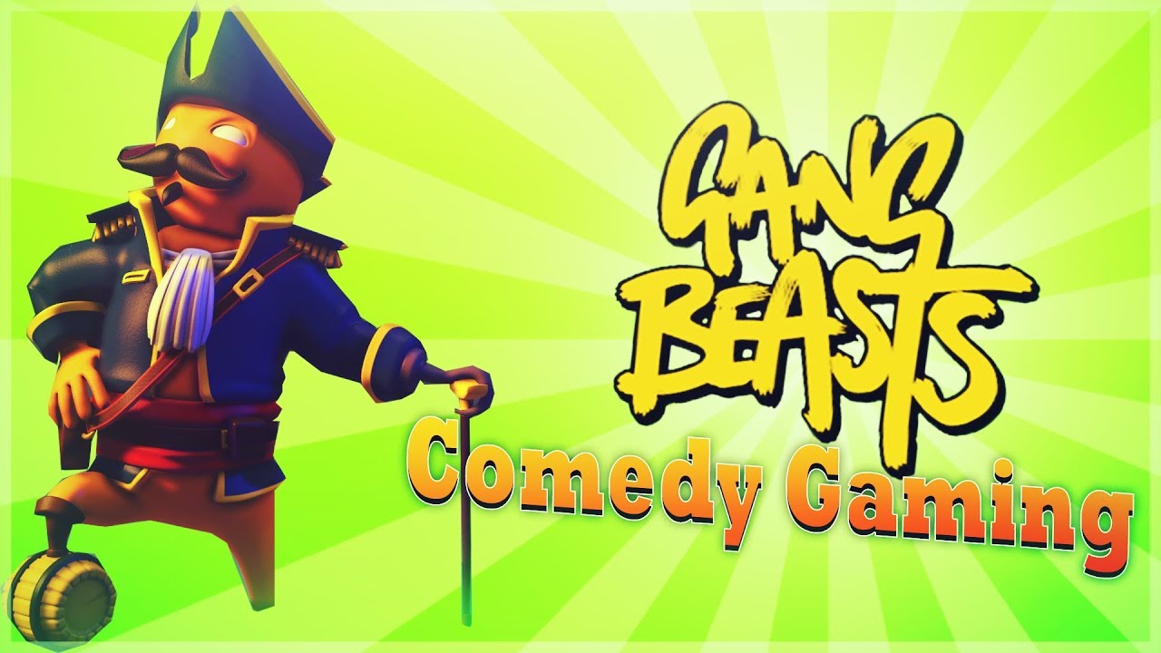 Gang Beasts -  Pirate Ted - Rockstars & Bulls*it - Comedy Gaming