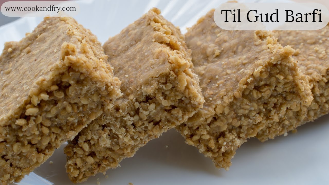 15 मिनट में बनाएं तिल गुड़ की स्वादिष्ट बर्फी। Til Gud Barfi। Til ki burfi with jaggery