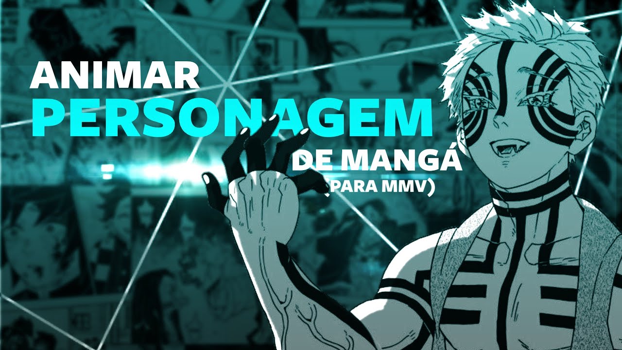 COMO ANIMAR PERSONAGENS de MANG&Aacute; para RAP GEEK pelo ALIGHT MOTION -  R&aacute;pido e F&aacute;cil | Eduedits