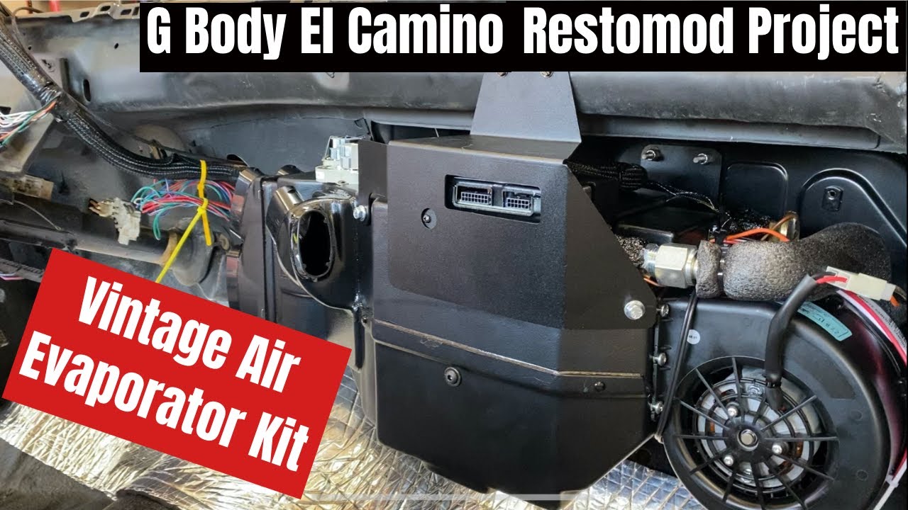 G Body El Camino Restomod: винтажный комплект испарителя воздуха