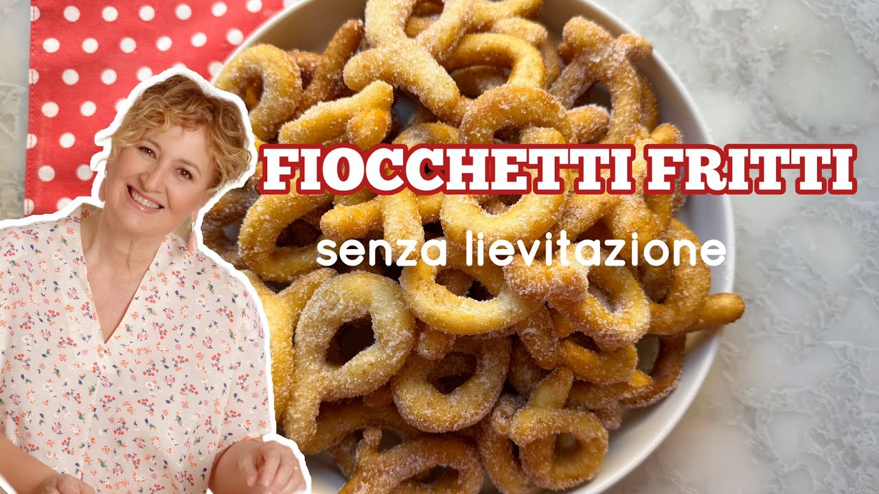 Incredibile questi dolci fritti sono soffici senza lievitazione: i fiocchetti di carnevale
