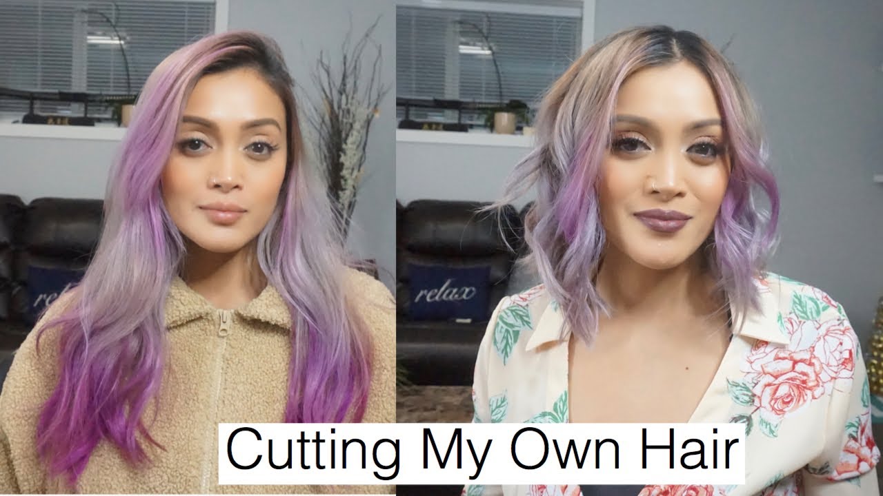 CUTTING MY OWN HAIR SHORT DIY Technique