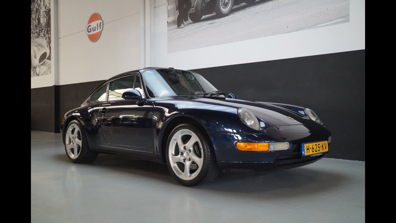 Timeless Midnight Blue: 1995 Porsche 911 (993) Carrera 2 – Ultra-Rare Air-Cooled Icon Just 59K Miles
