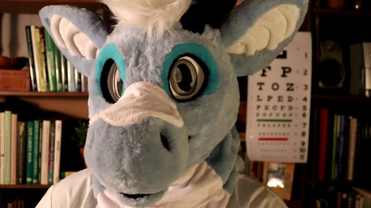 🥼Dr. Dragon gives you an eye exam🥼 | Dragon Furry ASMR | Talking 🐉