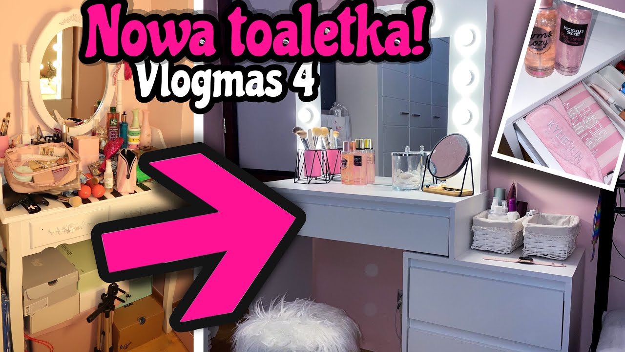 Kupiłam nową toaletkę! 💄 VLOGMAS 4