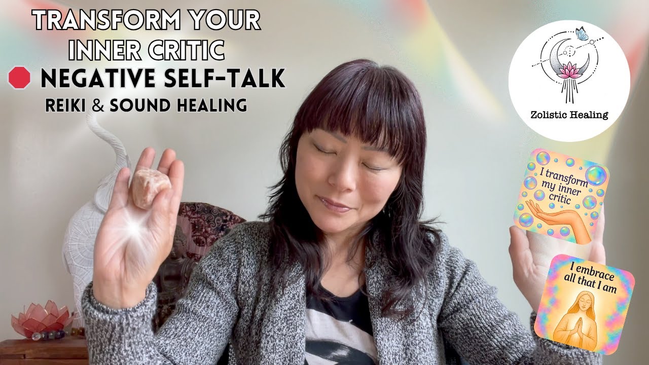 Transform Your Inner Critic | 🛑 Negative Self-talk | Reiki Energy & Sound Healing