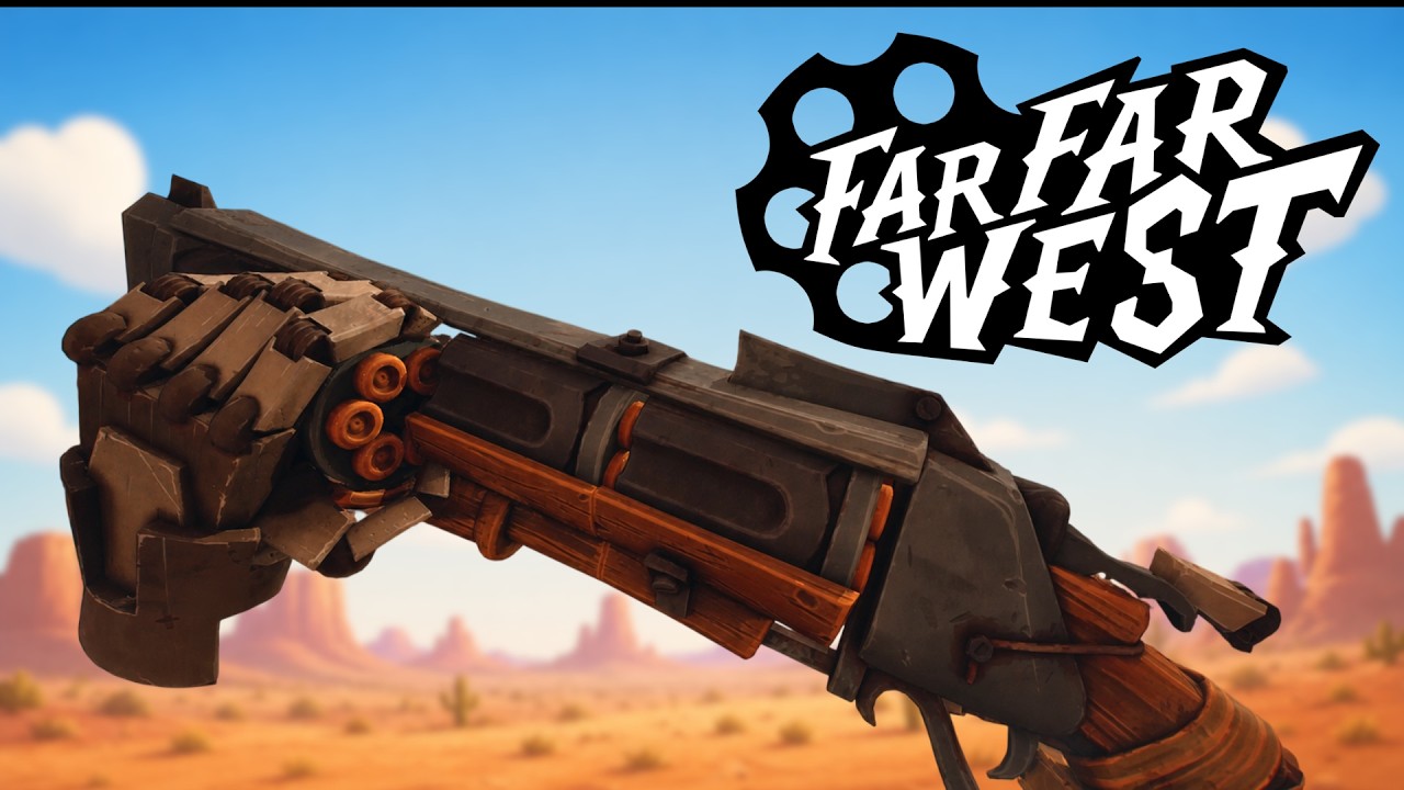 Far Far West - All Weapons & Spells