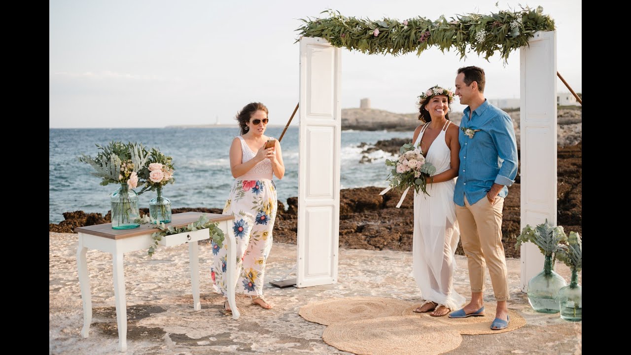 Boda sorpresa en s'Algar, Menorca
