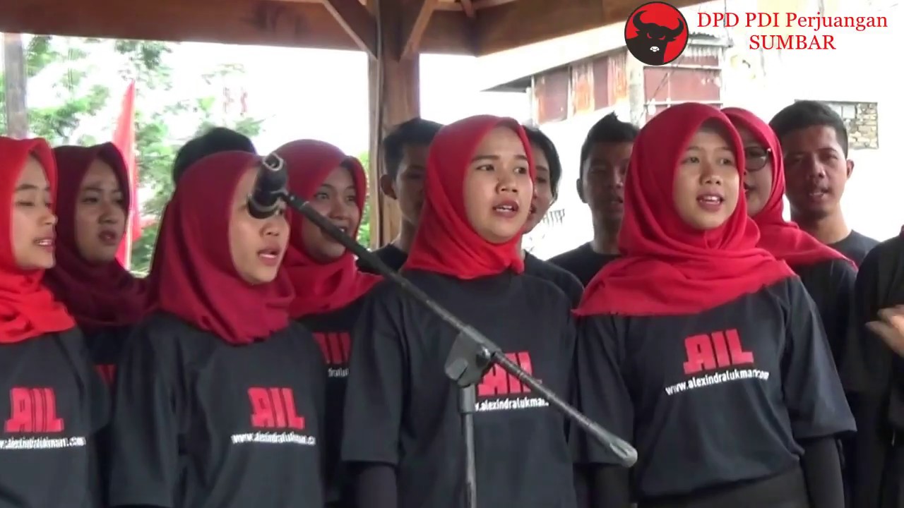 Hymne PDI Perjuangan, Paduan Suara DPD Sumbar