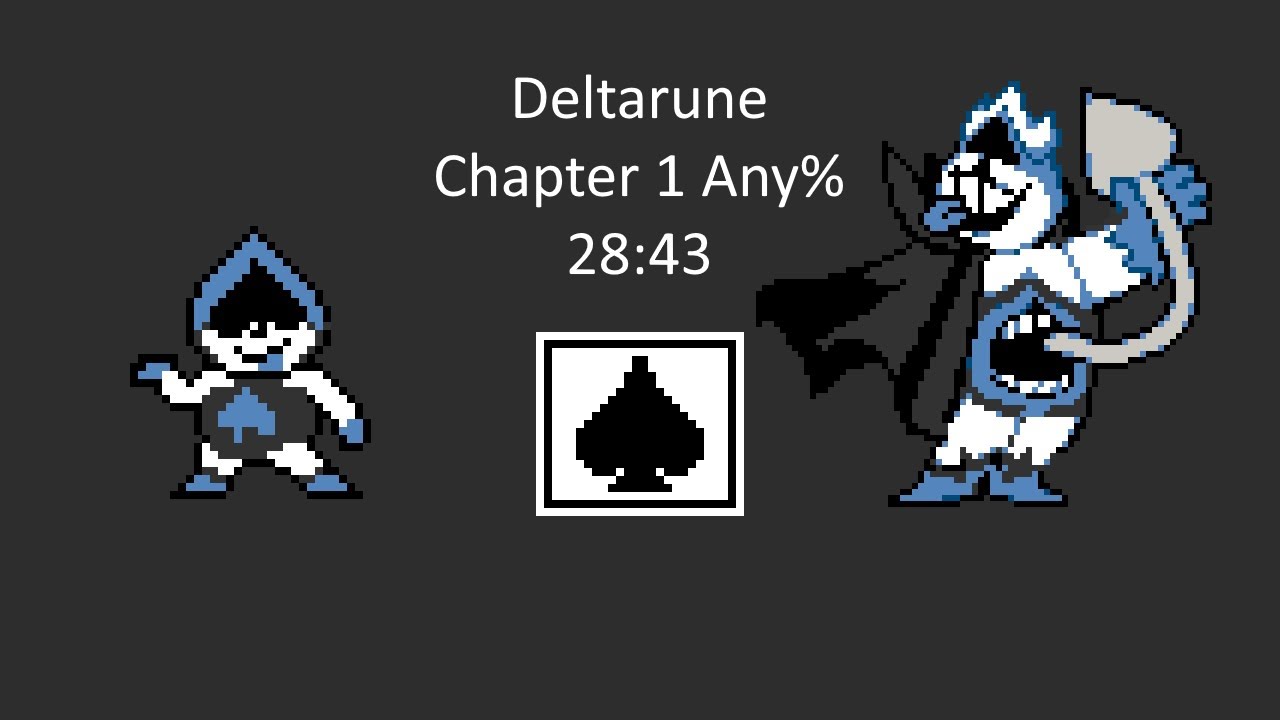 Deltarune - Chapter 1 Any% PB (28:43)