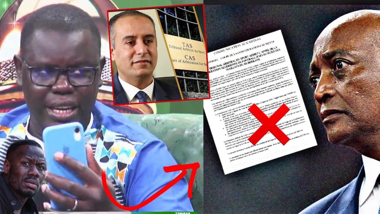 Dernier Minu: La CAF humiliée par le TAS ? Très bonne nouvelle pour le Sénégal..