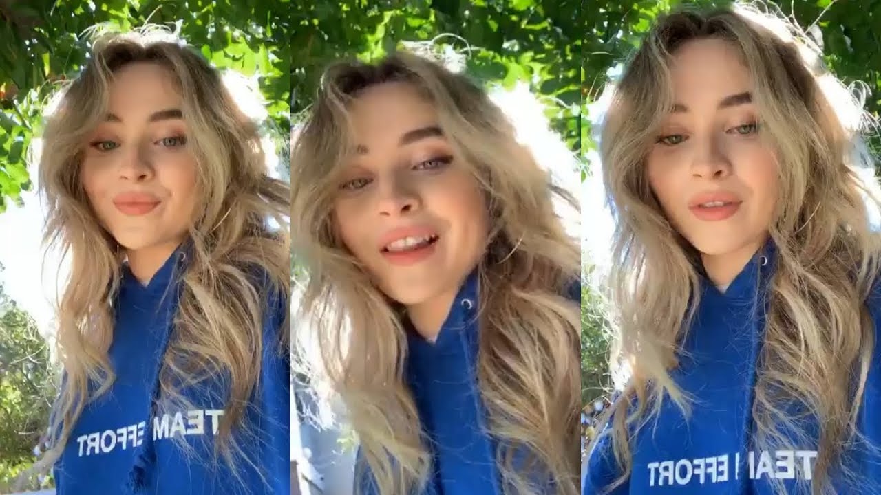 Sabrina Carpenter | Instagram Live Stream | 16 February 2019