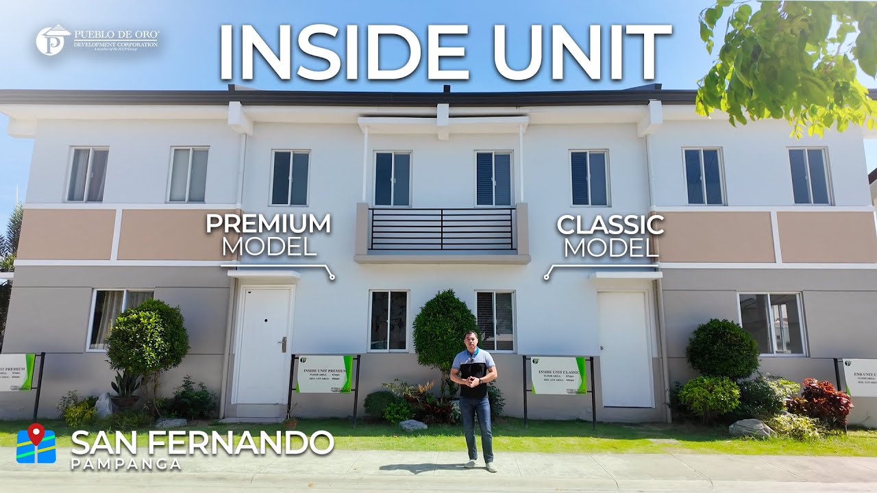La Aldea Fernandina 2 Pampanga | Townhouse Greige Series | Classic and Premium Units | San Fernando