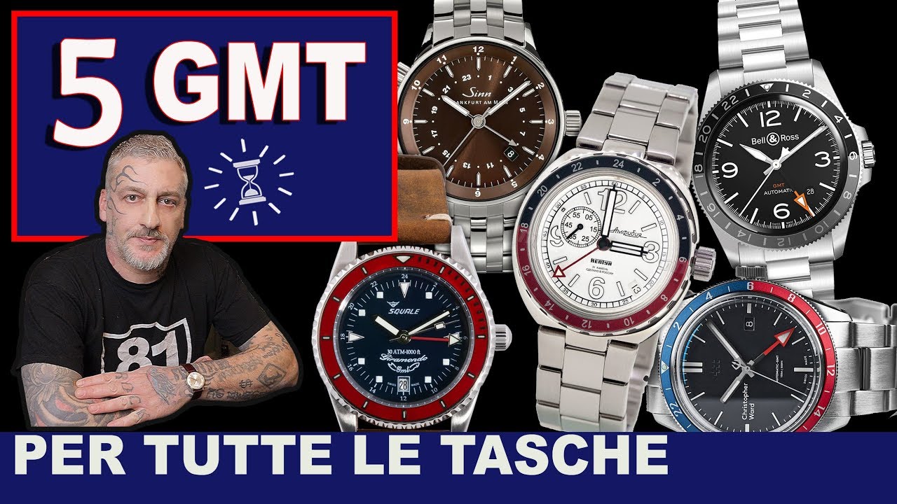 5 orologi GMT che trovo affascinanti, ecco la mia scelta