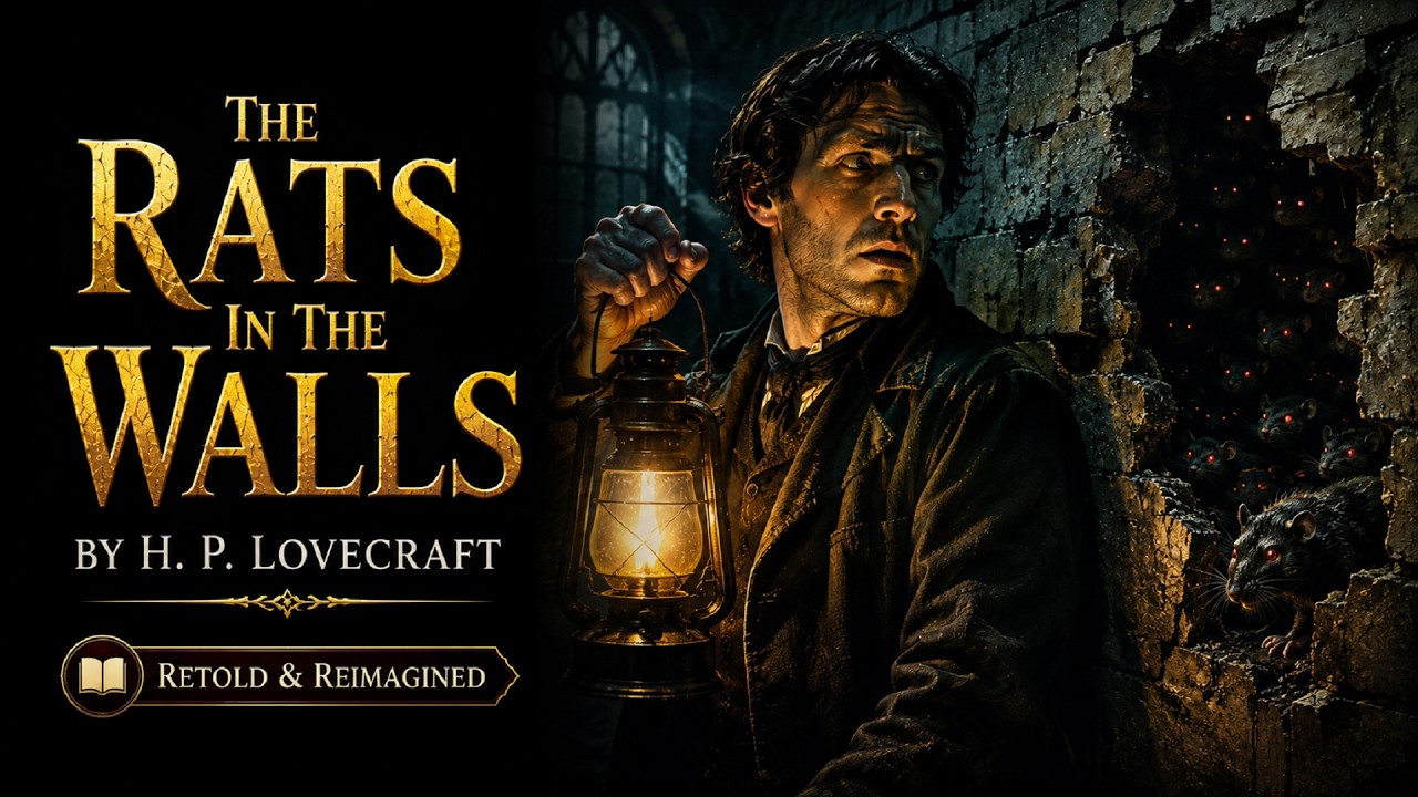 The Rats in the Walls by H. P. Lovecraft | Classic Horror Story - Full Audiobook Narration
