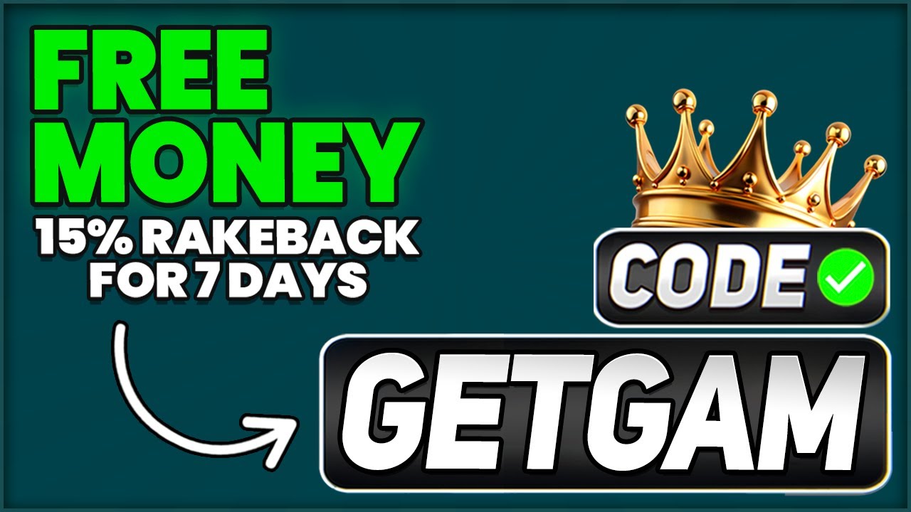 Gamdom Promo Code "GETGAM" — Claim 15% Rakeback Bonus (New Working Code)
