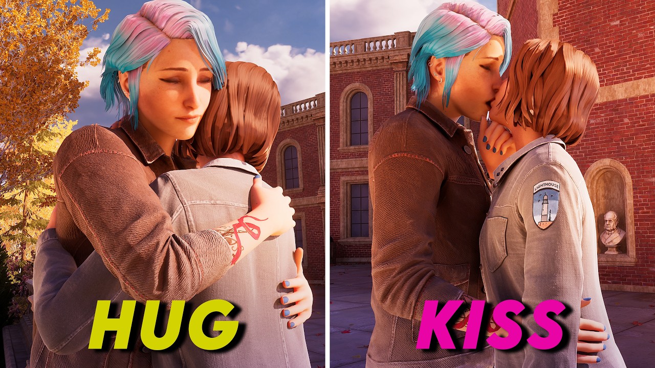 Chloe Hugs Max VS Chloe Kisses Max (All Choices) Life Is Strange Reunion (4K HDR 60FPS)