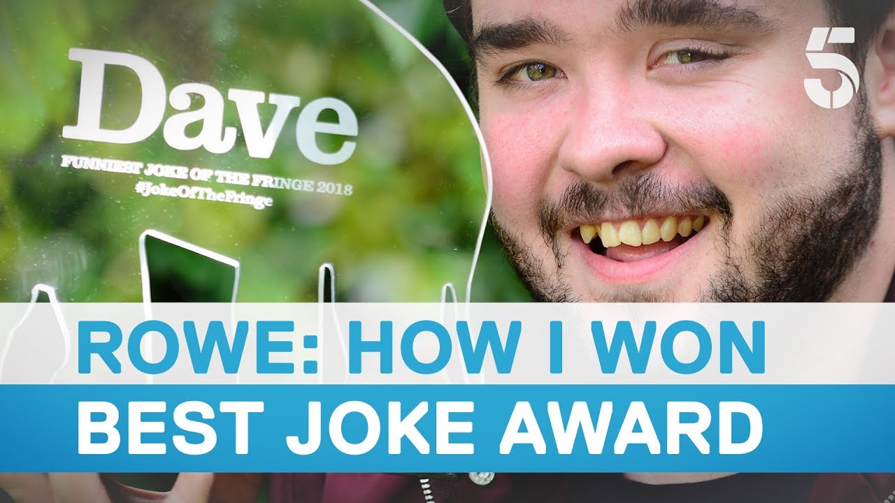 Adam Rowe reveals Edinburgh Festival Fringe funniest joke - 5 News