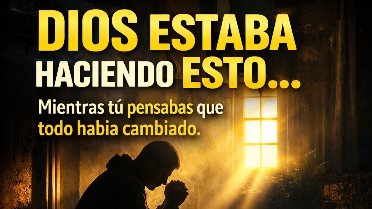 Dios Está Haciendo Algo en Ti Aunque No Lo Sientas