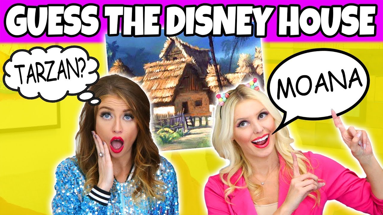 Guess the Disney Movie House. (Is it Moana, Jungle Book or Tarzan?) Totally TV