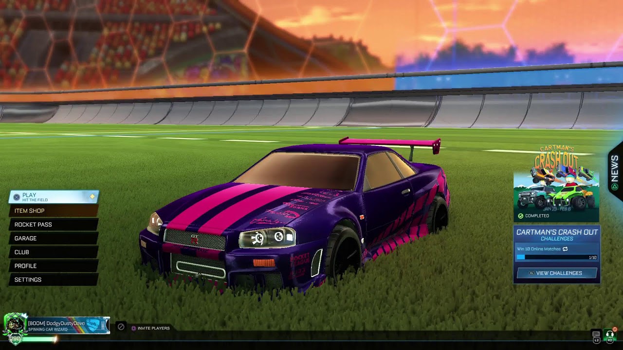 Playing Rocket League