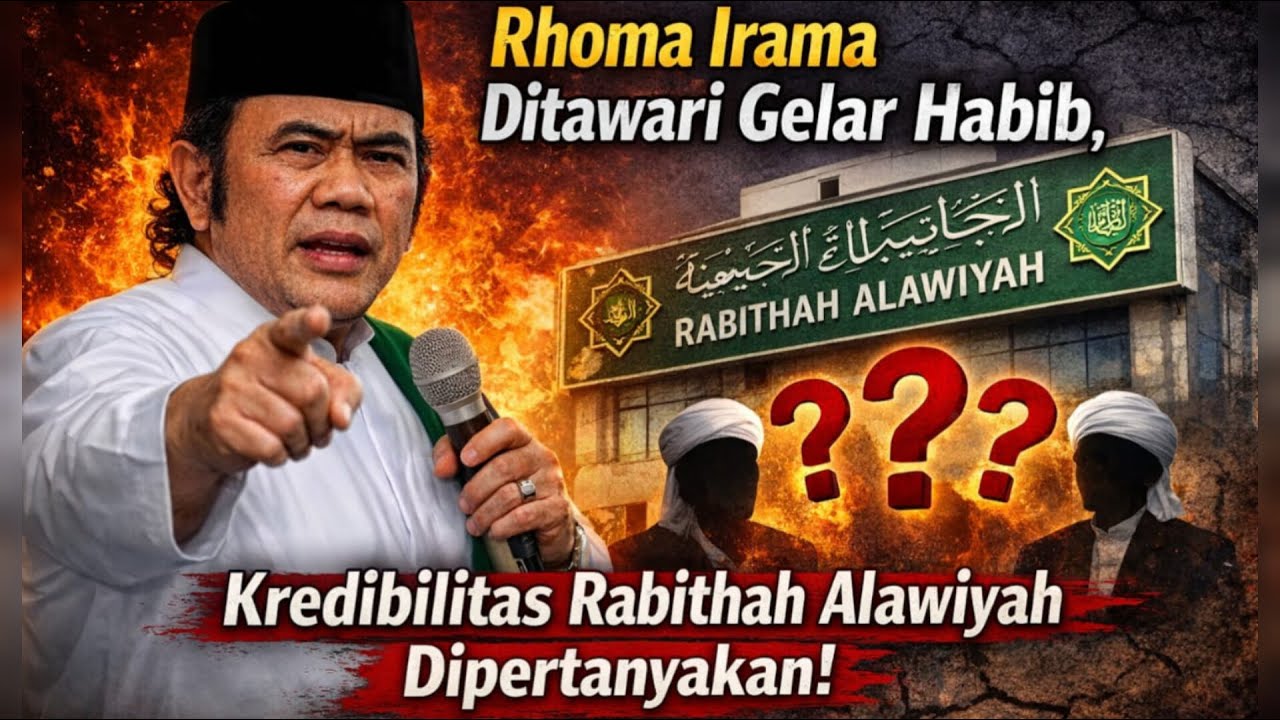 Rabithah Alawiyah Bukan Lembaga negara, Kredibilitasnya Dipertanyakan !
