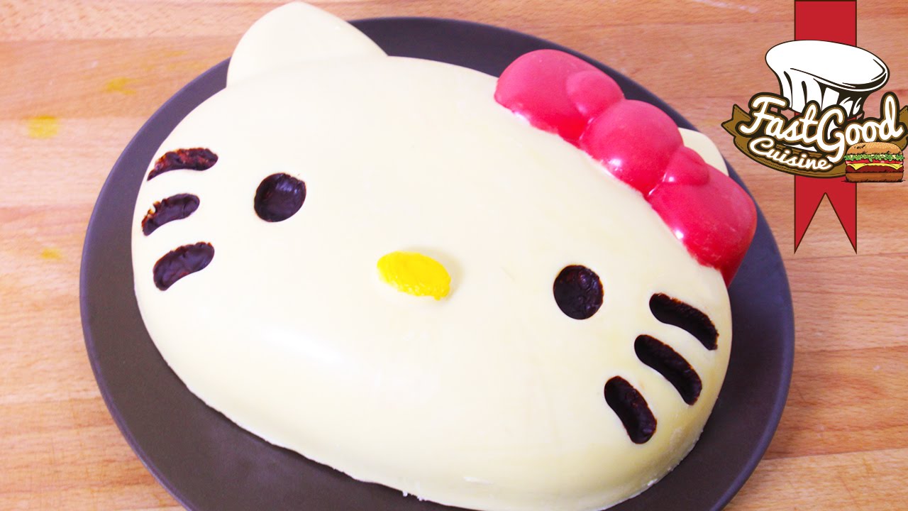 Recette pour faire un bonbon Hello Kitty XXL